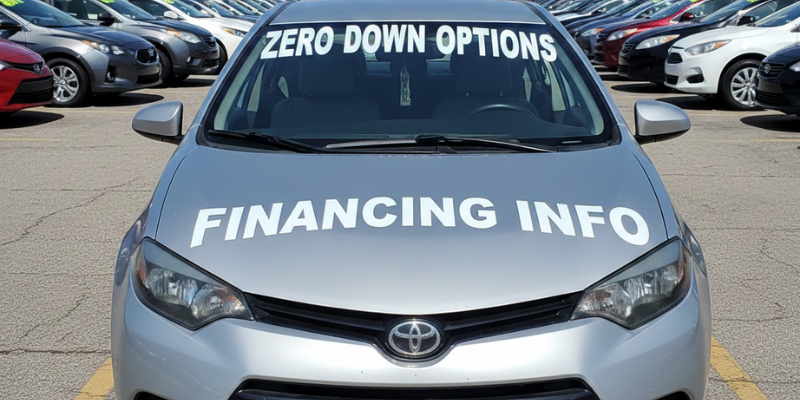 Best auto financing options for bad credit
