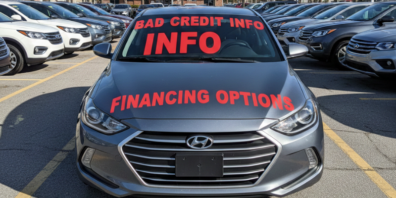 Car loan pre-approval options for bad credit