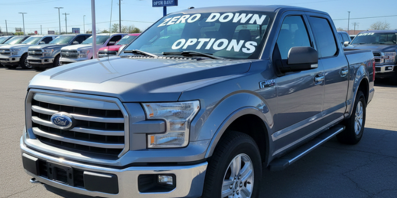 No down payment car loan options