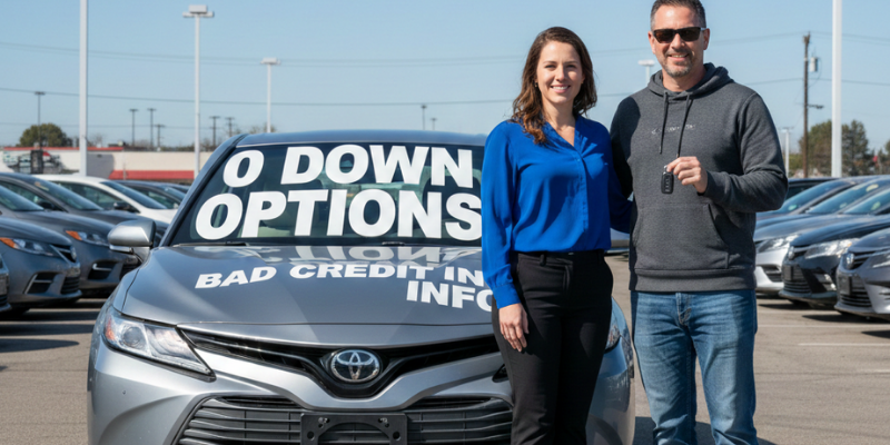 Auto financing with no money down