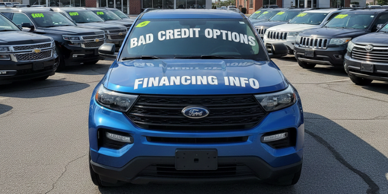 Best auto financing options for bad credit