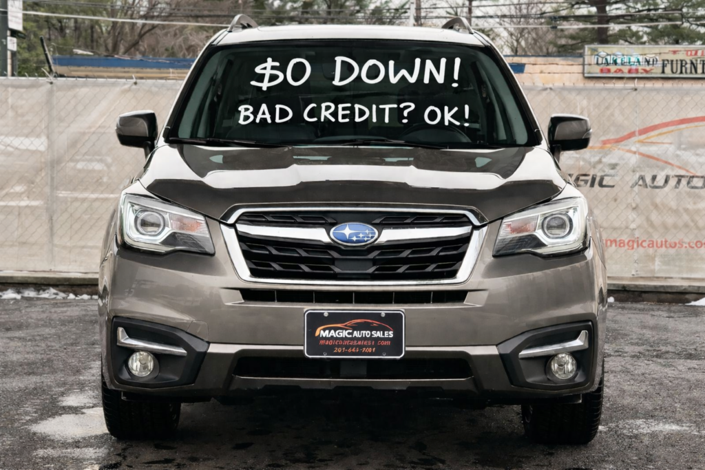 Zero Down Car