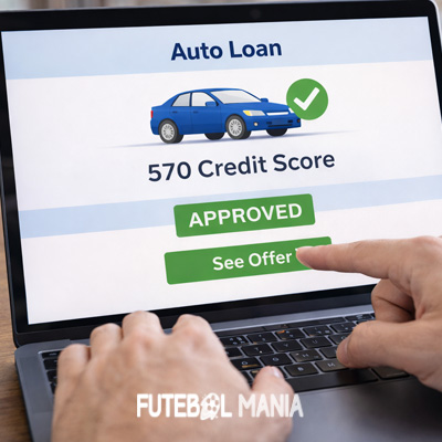 auto loan 570 credit score